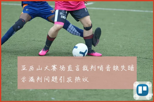 亚历山大赛场直言裁判哨音缺失暗示漏判问题引发热议